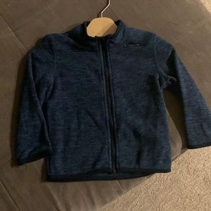 Blue fleece. Size 18-24 months.